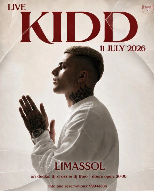 KIDD Live: First Ever Concert in Limassol