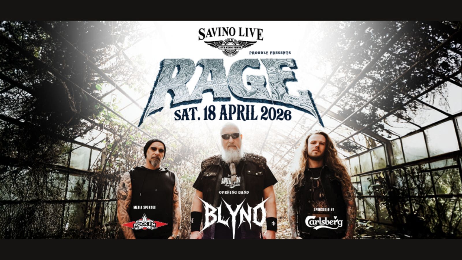 RAGE return to SAVINO LIVE