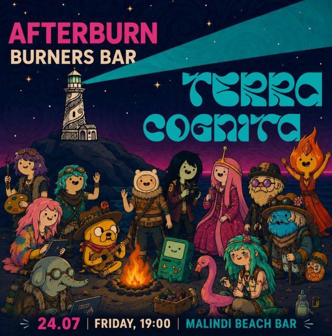 Afterburn Burners Bar: Terra Cognita Community Gathering in Limassol