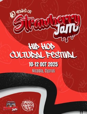 Strawberry Jam: Hip Hop Cultural Festival in Nicosia 2025