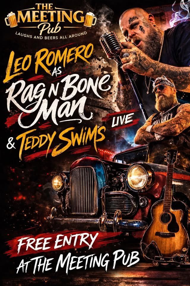 Leo Romero as Rag'n'Bone Man & Teddy Swims: Live Tribute at The Meeting Pub