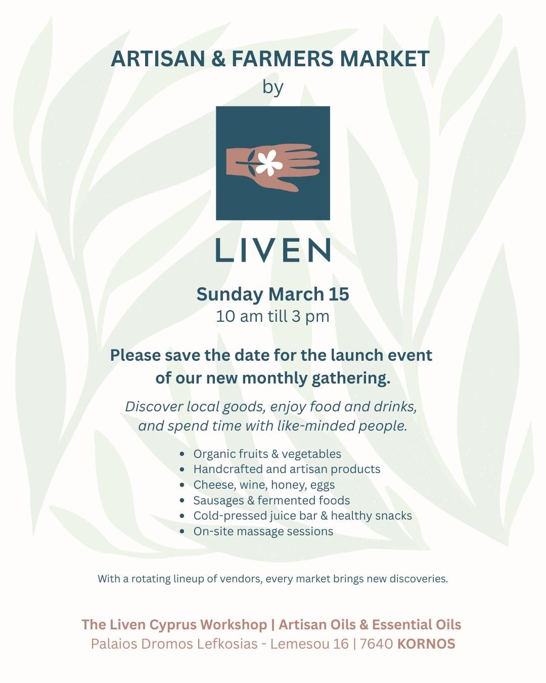 Artisan & Farmers Market by Liven