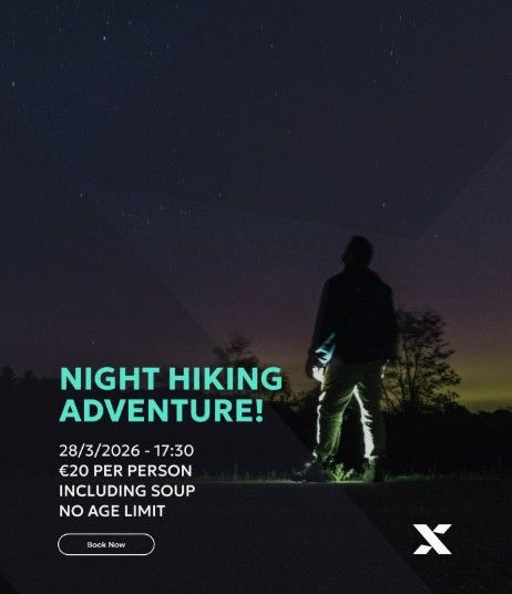 Night Hiking Adventure at Moniatis