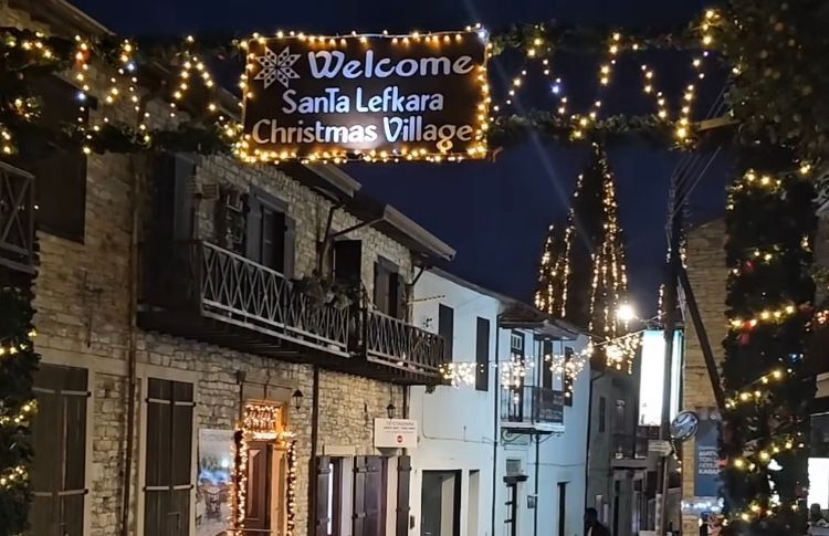 Lefkara Christmas Village: Winter Magic in Larnaca