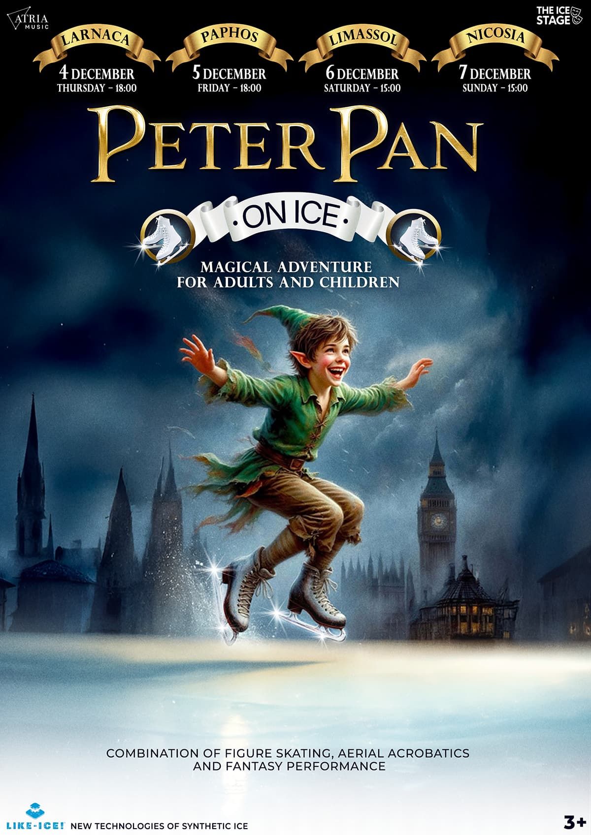 Peter Pan on Ice - A Magical Ice Adventure for the Whole Family in Cyprus
