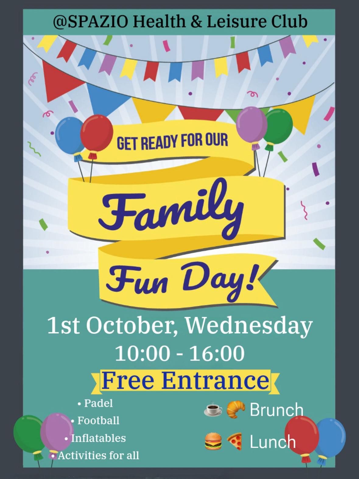 Spazio Health Club Family Day Nicosia 2025