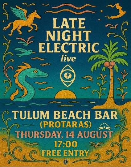 Late Night Electric – Live at Tulum Beach Bar