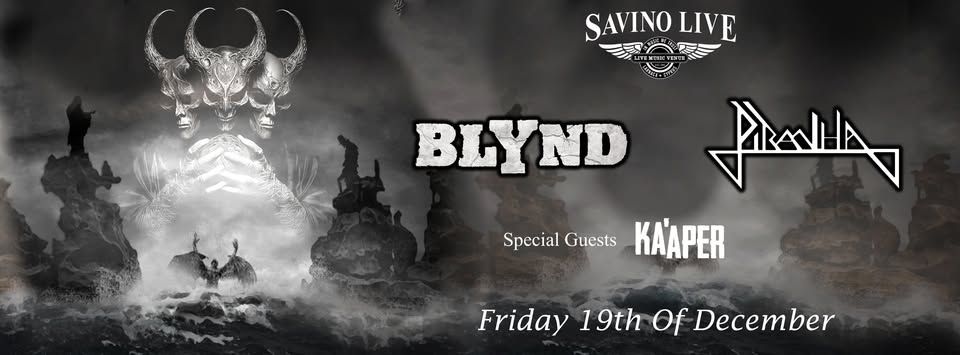 Piranha & BLYND Live in Larnaca 2025
