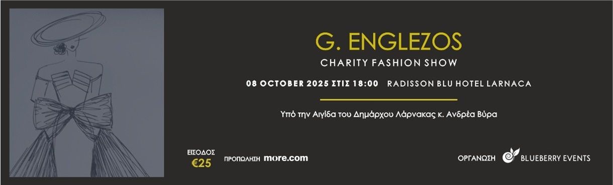 G.Englezos | Charity Fashion Show at Radisson Blu