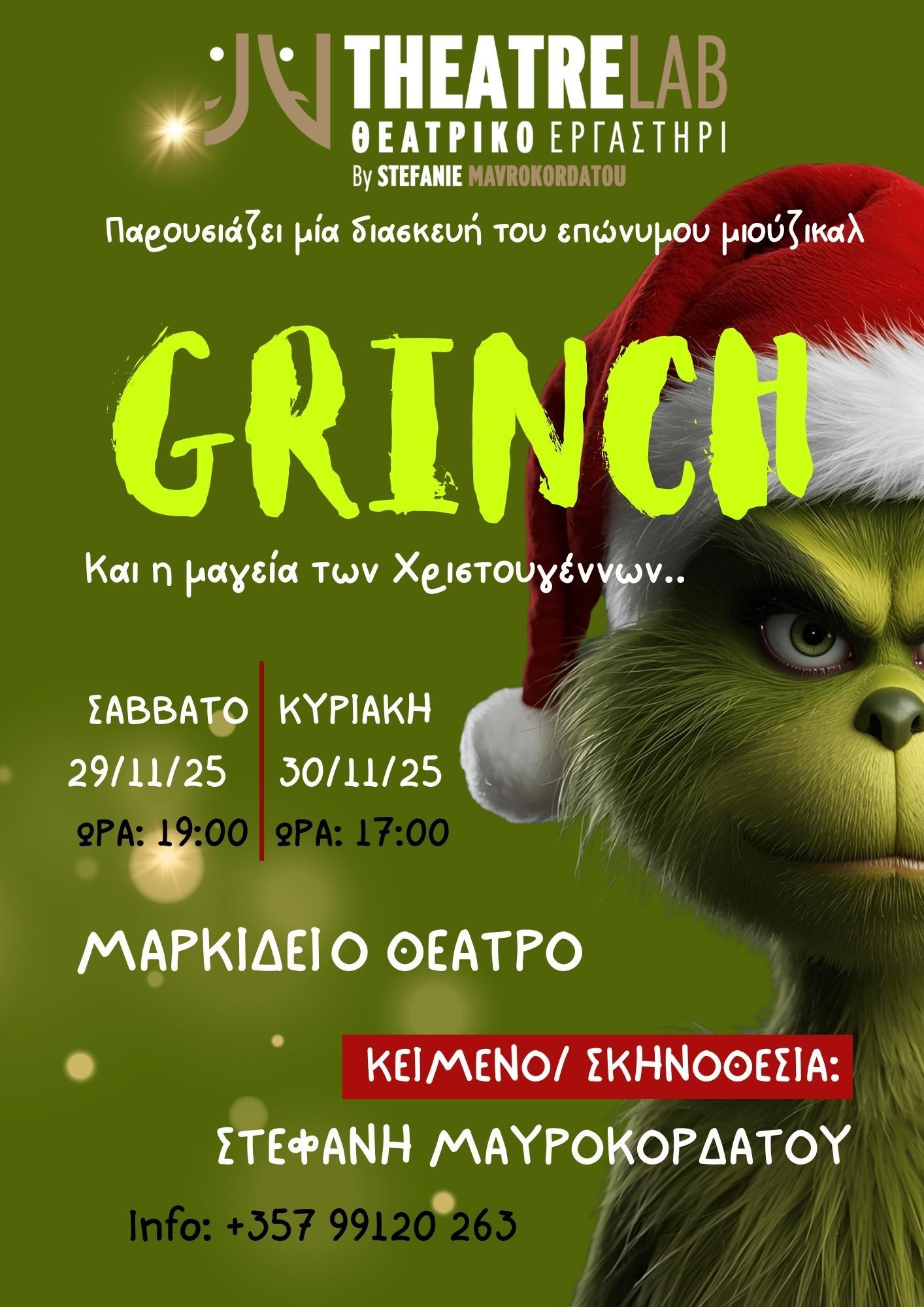Grinch & The Magic of Christmas: Family Musical in Paphos
