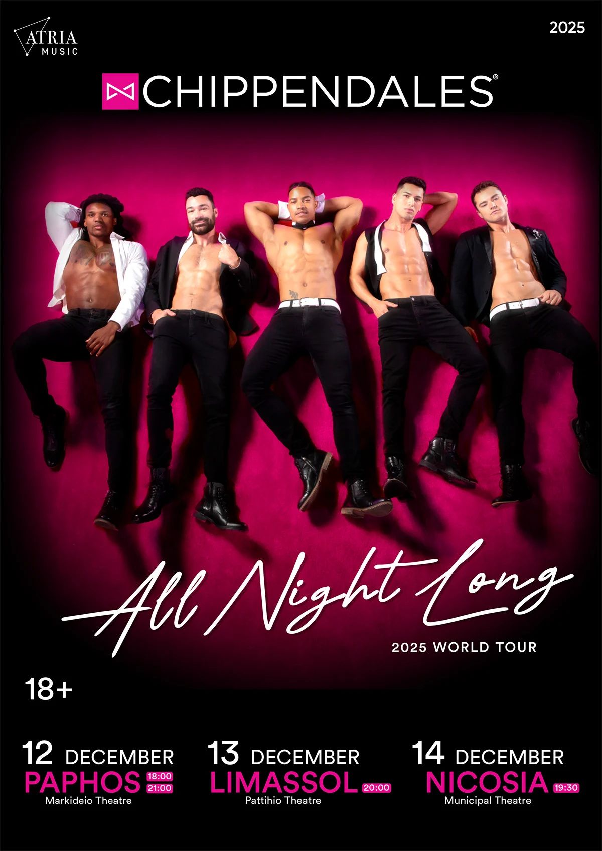 Chippendales – All Night Long in Cyprus