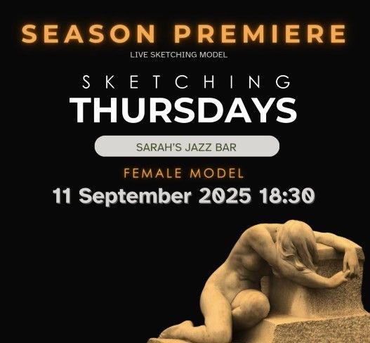 Sketching Thursdays: Life Drawing & Jazz in Nicosia 2025