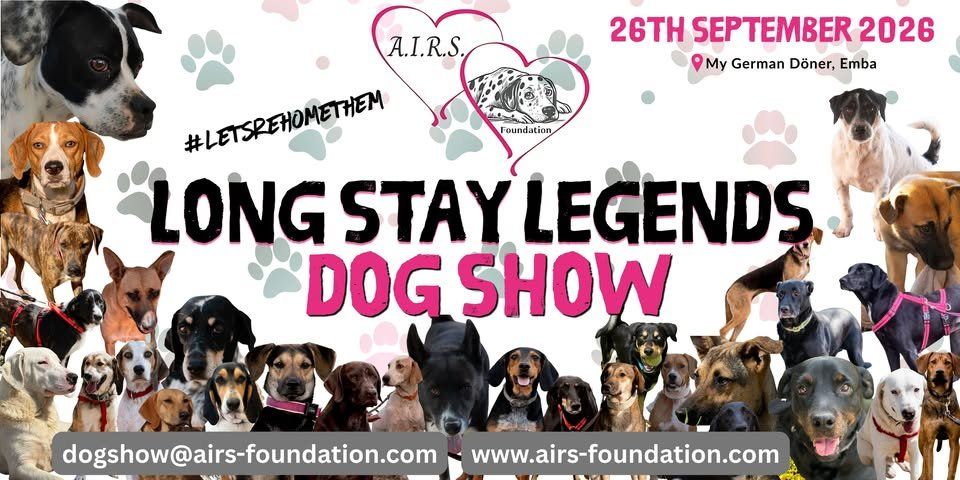 Long Stay Legends Dog Show: Adoption Event in Paphos