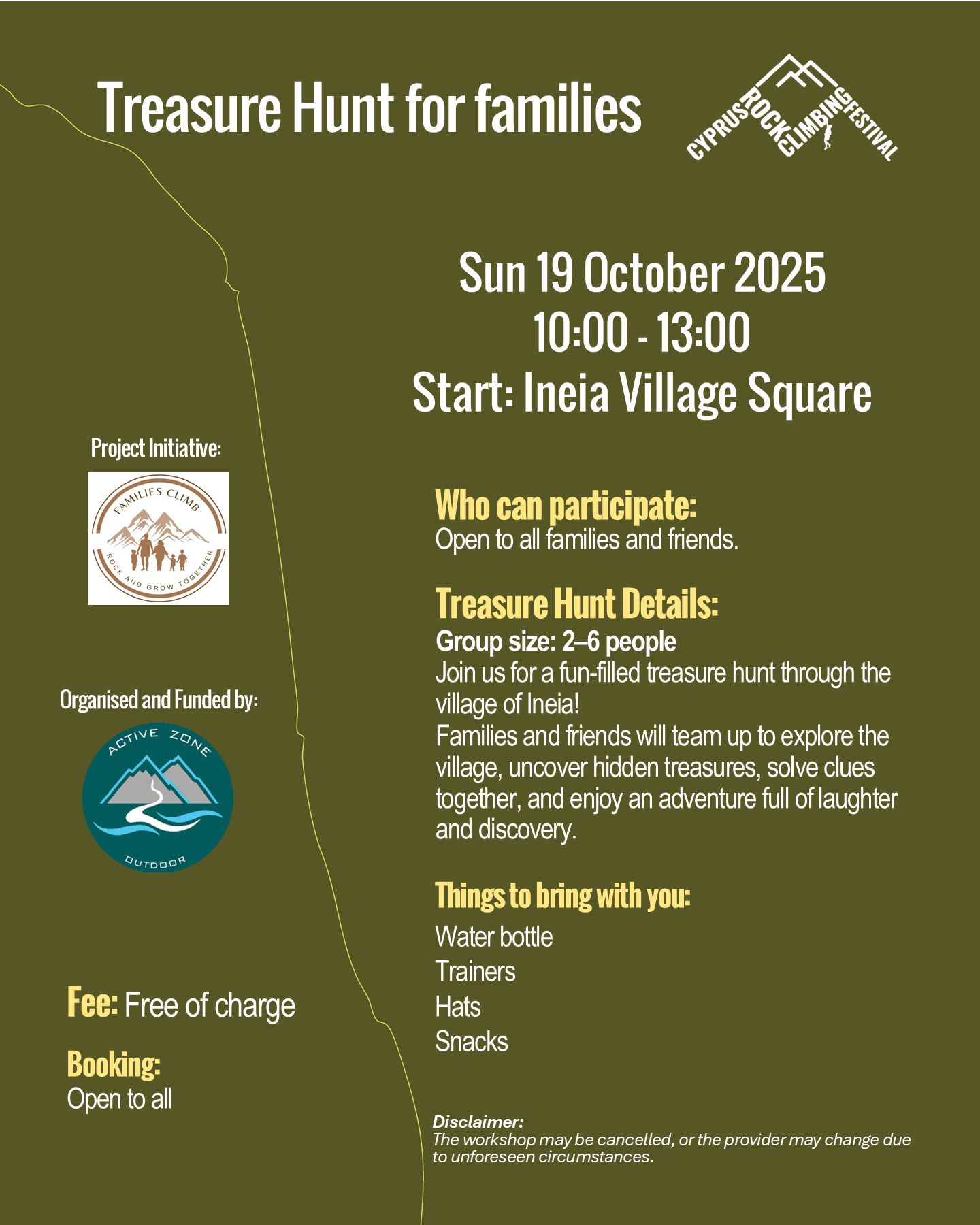 Treasure Hunt for families in Ineia