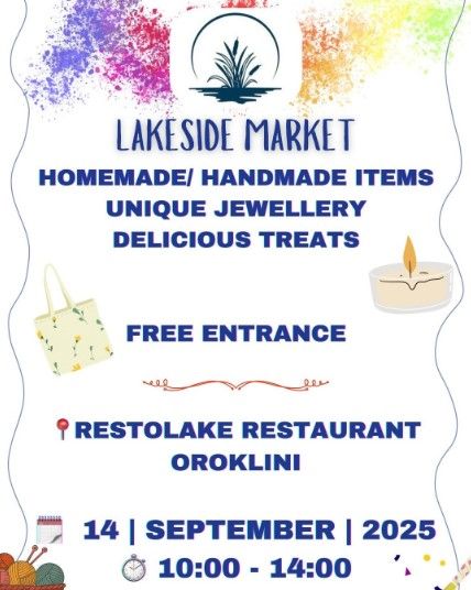 Lakeside Market 2025: Handmade Fair in Oroklini