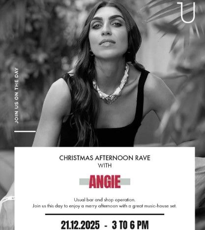 Christmas Afternoon Rave: Angie Live in Nicosia