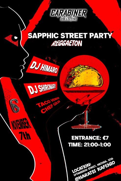 Sapphic Street Party: Reggaeton Night in Nicosia