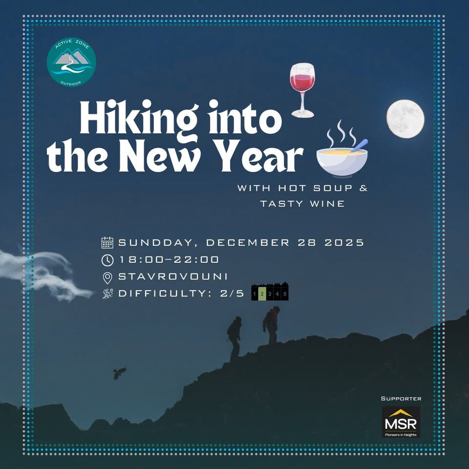 Hiking into the New Year: Night Walk in Stavrovouni