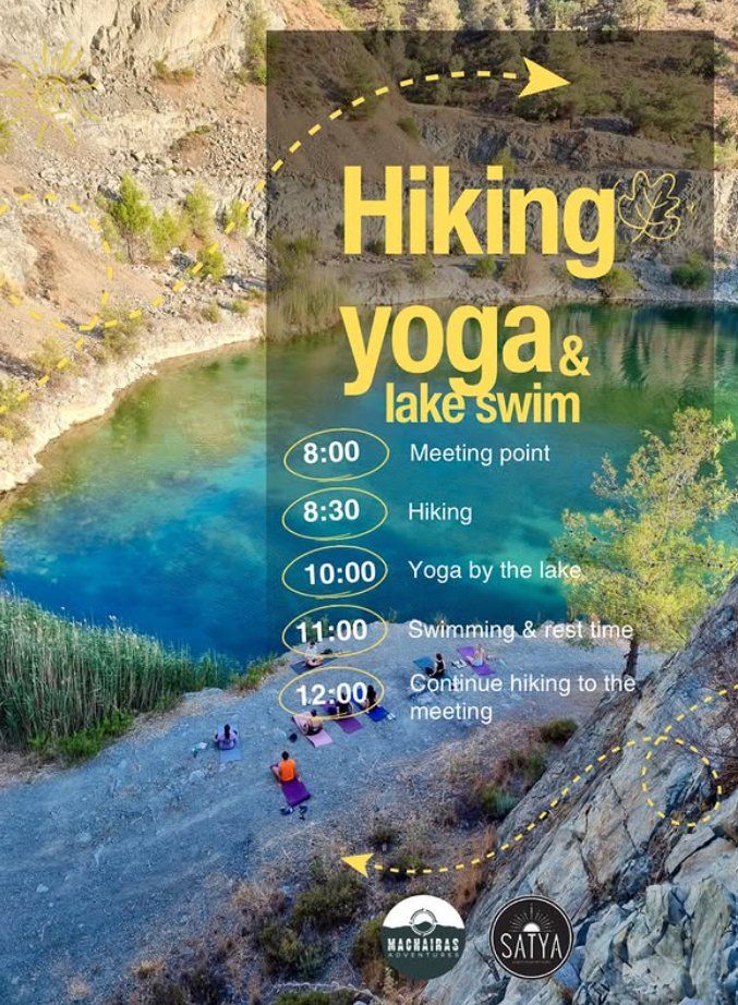 Hiking, Yoga & Lake Swim: Outdoor Day at Filani Lake, Nicosia