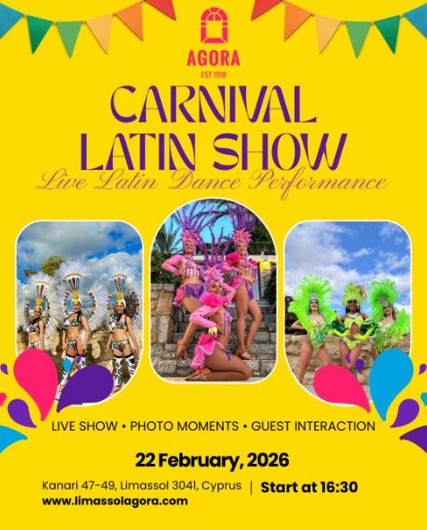 Carnival Latin Show: Live Dance at Limassol AGORA