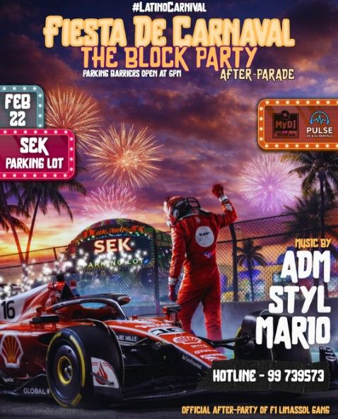 Mojo X Carnival After-Party: Street Block Party in Limassol