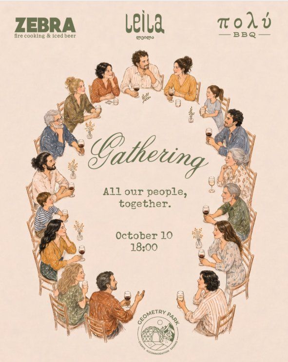 Gathering: Three Restaurants, One Table in Limassol