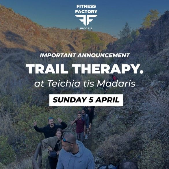 Trail Therapy Hiking Event at Teichia tis Madaris