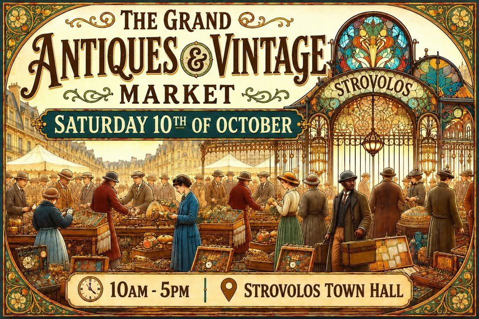 Grand Antiques & Vintage Market: 4th Edition in Nicosia