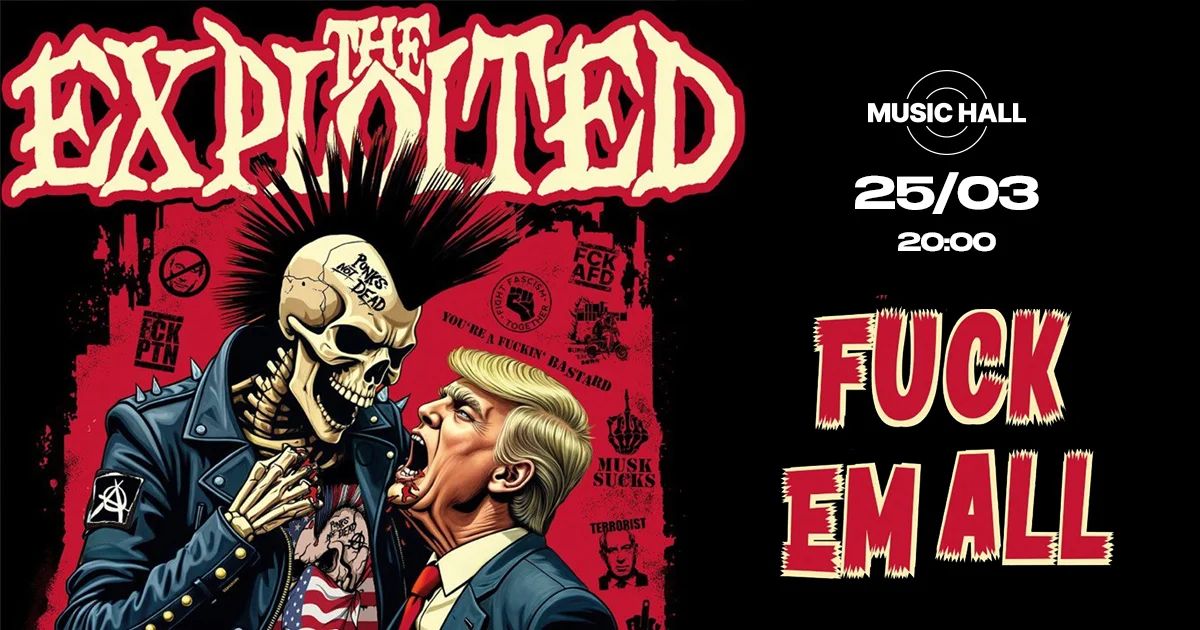 The Exploited: Live Punk Rock Chaos in Limassol 2025