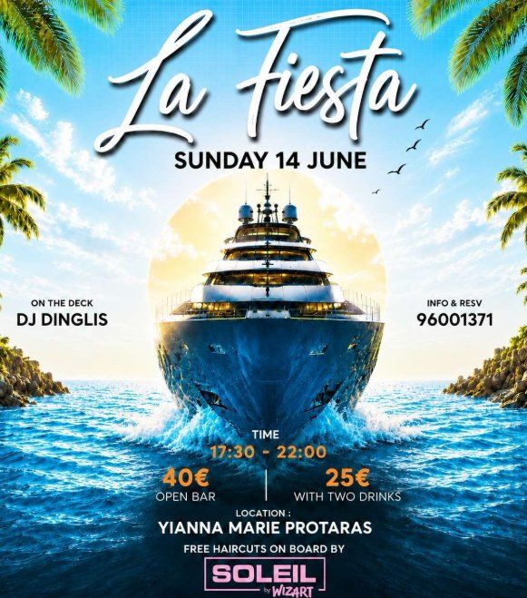 La Fiesta: Luxury Yacht Party in Protaras