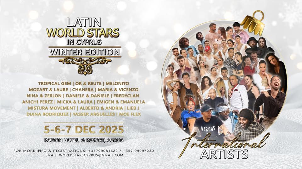 Latin World Stars: Winter Dance Festival 2025 in Agros