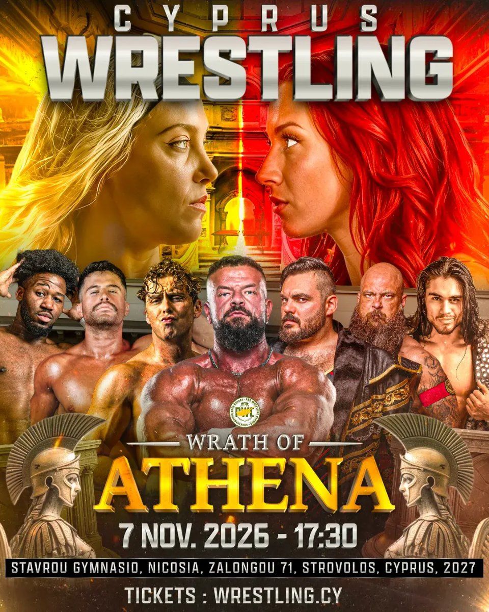 Gods of Wrestling: Wrath of Athena in Nicosia